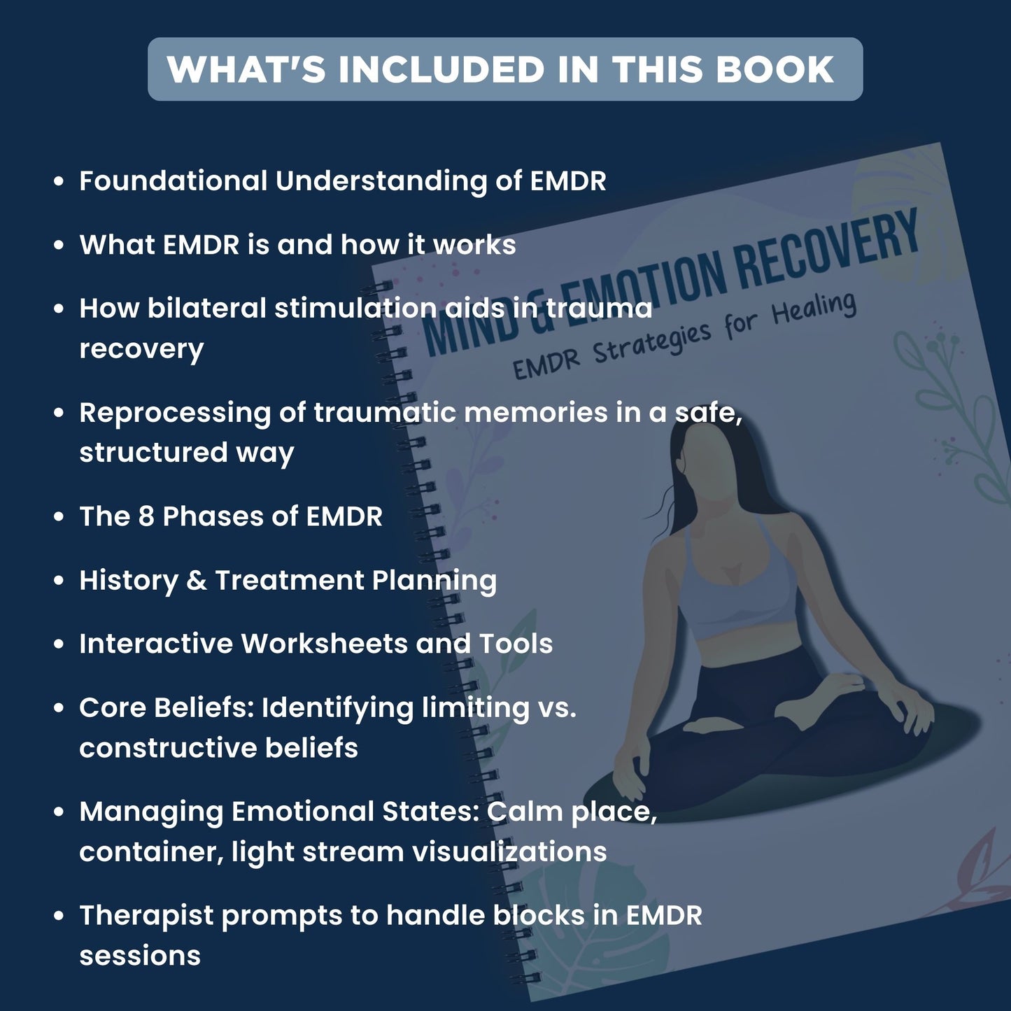 Mind And Emotion Recovery: EMDR Strategies For Healing | EMDR Therapy Workbook