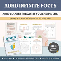 The Ultimate ADHD Planner: Your Key to Organization and Self-Care