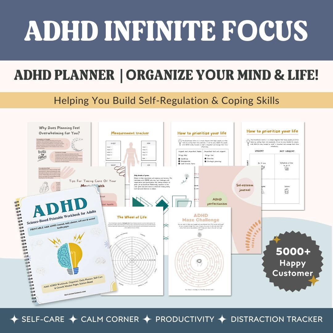 The Ultimate ADHD Planner: Your Key to Organization and Self-Care