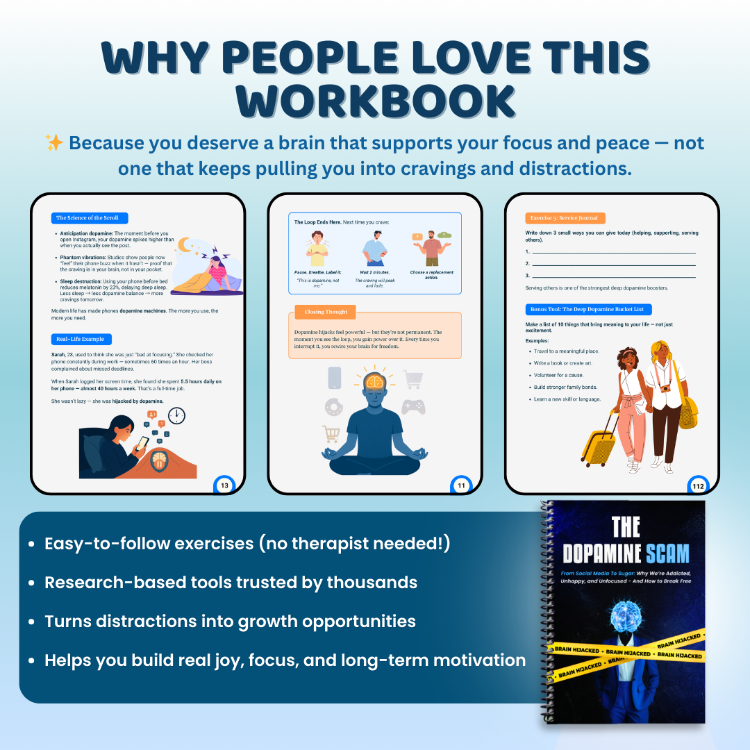 Break Free from the Dopamine Trap — Take Back Control of Your Focus and Motivation