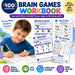 Ultimate Kids Brain Games Workbook | 100+ Printable Activities for Focus, Memory with Answer Sheet (PDF Download)