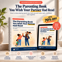 The Parenting Book You Wish Your Partner Had Read | Gentle Parenting Together Guide | Good Cop Bad Cop Parenting | Positive Parenting Scripts | Printable PDF