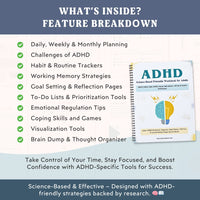 The Ultimate ADHD Planner: Your Key to Organization and Self-Care