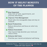 The Ultimate ADHD Planner: Your Key to Organization and Self-Care