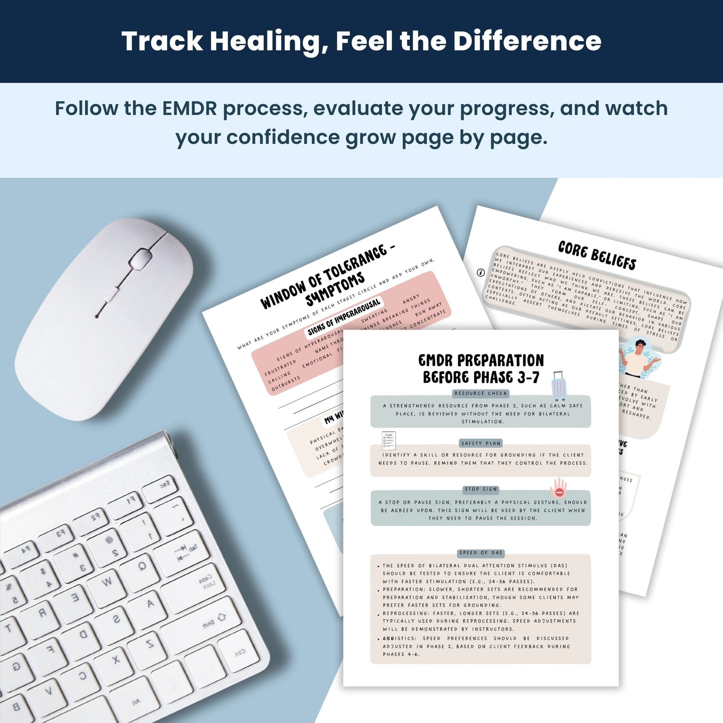 Mind And Emotion Recovery: EMDR Strategies For Healing | EMDR Therapy Workbook