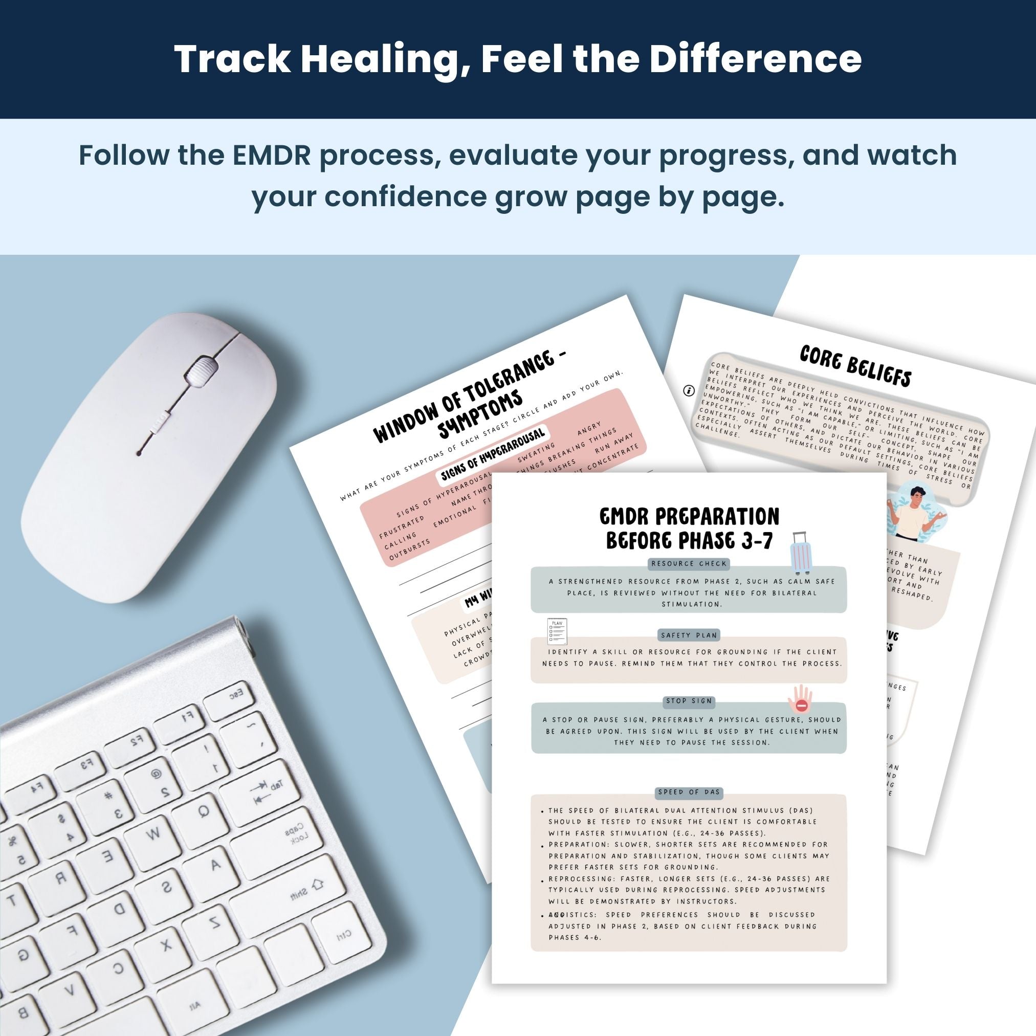 Mind And Emotion Recovery: EMDR Strategies For Healing | EMDR Therapy Workbook