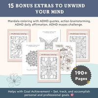 The Ultimate ADHD Planner: Your Key to Organization and Self-Care