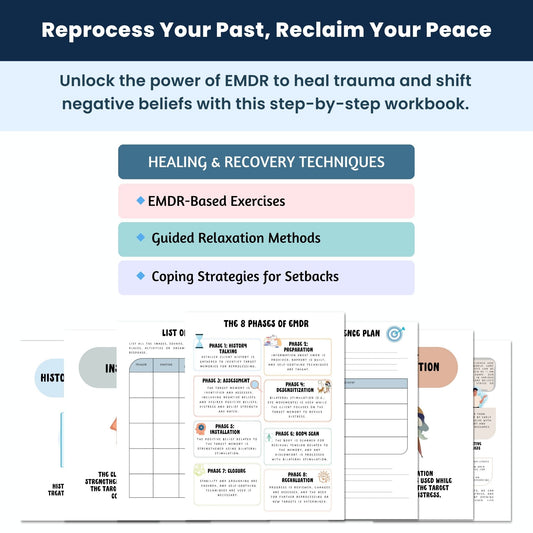Mind And Emotion Recovery: EMDR Strategies For Healing | EMDR Therapy Workbook