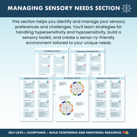 Neurodivergent Friendly DBT Skills, DBT Worksheets, DBT, Emotional Regulation, Neurodivergent, Autism, bpd, therapy worksheets, borderline