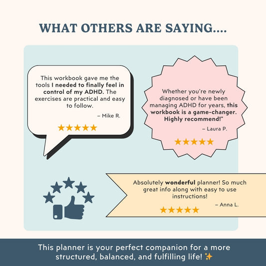 The Ultimate ADHD Planner: Your Key to Organization and Self-Care