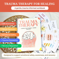 Trauma therapy 90% off bundle, anxiety coping skill card, therapy worksheets, crisis therapy PTSD, anxiety therapy tool, safety plan, BPD