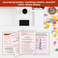 Kids Neurodivergent-Friendly DBT Skills Workbook : 🧠 A Calm, Colorful, Confidence-Building Guide for Big Feelings & Brighter Mind