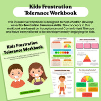 Ultimate Emotional Resilience Kids Toolkit, Children Therapy Workbooks Bundle, Emotional Regulation and Coping Skills, Kids and Play Therapy Worksheets