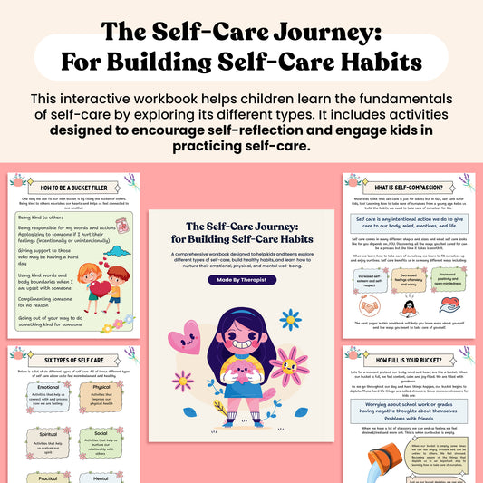 Ultimate Emotional Resilience Kids Toolkit, Children Therapy Workbooks Bundle, Emotional Regulation and Coping Skills, Kids and Play Therapy Worksheets
