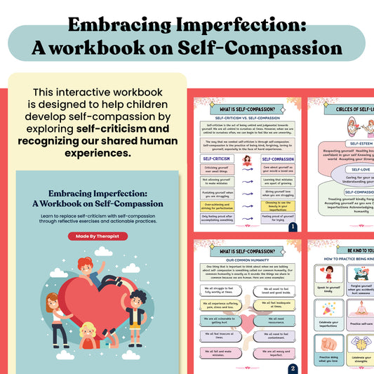 Ultimate Emotional Resilience Kids Toolkit, Children Therapy Workbooks Bundle, Emotional Regulation and Coping Skills, Kids and Play Therapy Worksheets