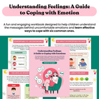 Ultimate Emotional Resilience Kids Toolkit, Children Therapy Workbooks Bundle, Emotional Regulation and Coping Skills, Kids and Play Therapy Worksheets