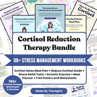 The Ultimate Cortisol Reduction Toolkit: 9+ Workbooks for Stress & Hormone Balance