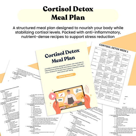 The Ultimate Cortisol Reduction Toolkit: 9+ Workbooks for Stress & Hormone Balance