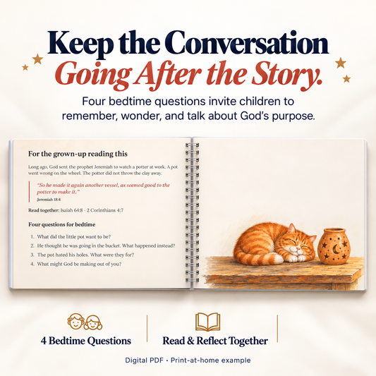The Wobbly Little Pot | Christian Picture Book for Kids Ages 4–8 | A Story About the Potter Who Makes All Things New | Digital, Paperback & Hardcover