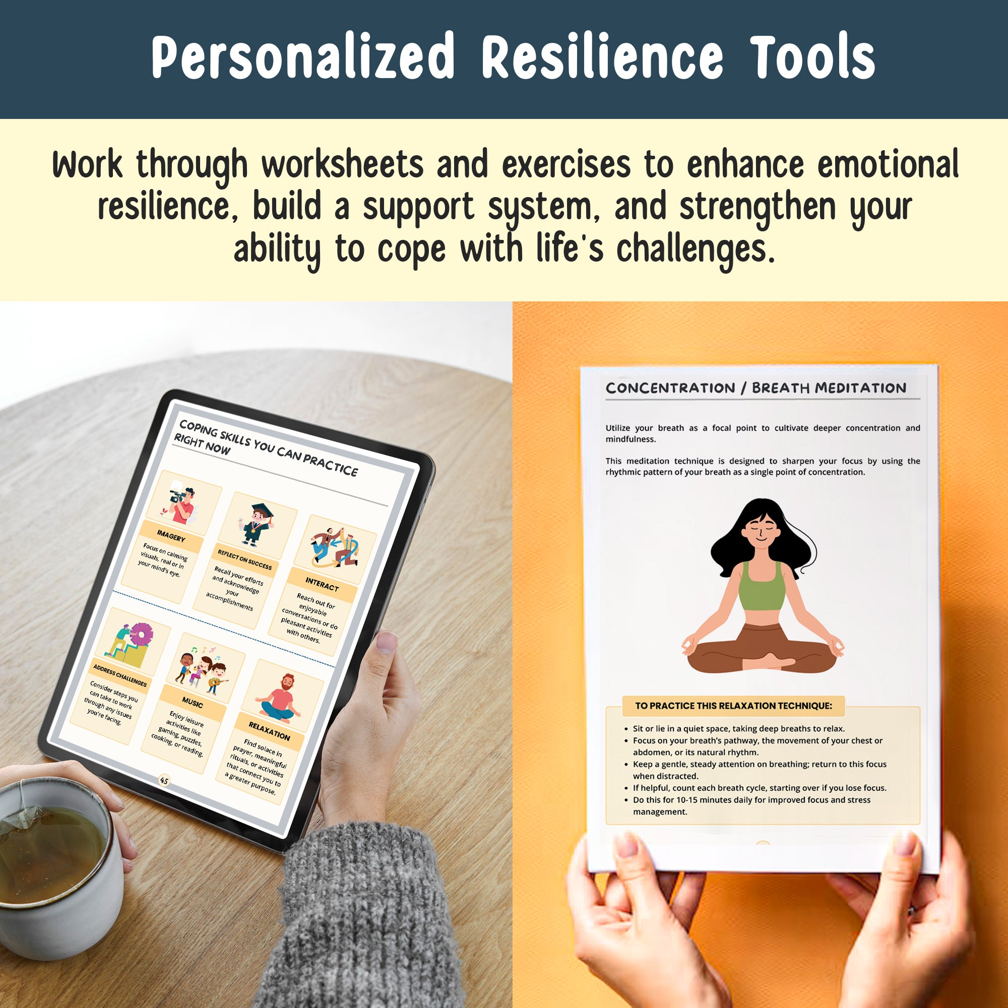 Nervous System Regulation Workbook for Adults | Somatic Exercise Polyvagal Theory | Vagus Vagal Nerve Therapy | Co-regulation