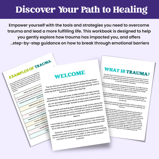 The Path To Peace: A Workbook For Trauma Survivors