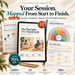 The Therapist Flow Framework™ 2.0 | 1,000+ Therapy Scripts, 26 Tough-Moment workbook, 45+ Client Worksheets & 150+ Note Tools | Complete Therapist Session Toolkit | Digital Download