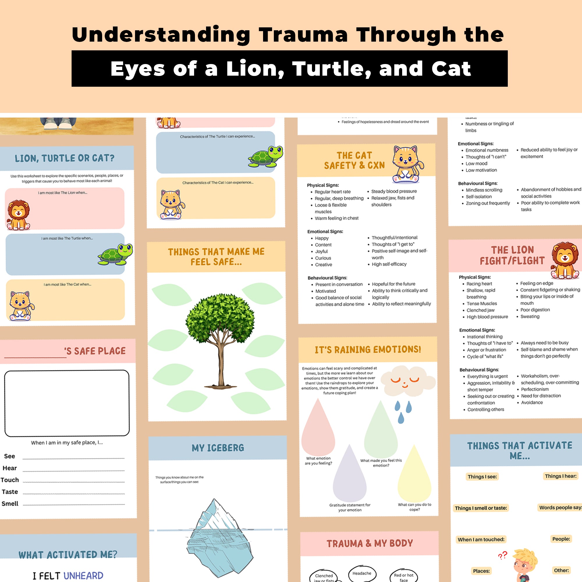 Healing Steps for Kids: A Trauma Workbook