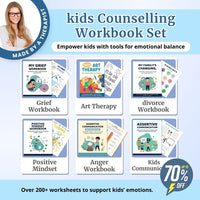 Kids Counselling Workbook Set