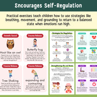 Nervous System Regulation for Kids, Emotional Regulation Skills, Polyvagal Theory for Children, Building Distress Tolerance, Strengthening the Window of Tolerance