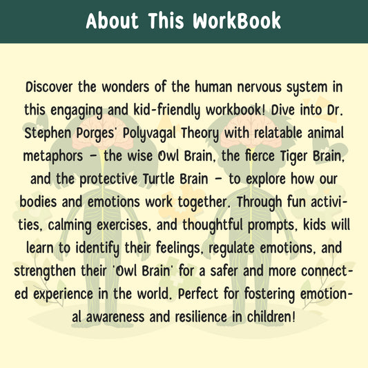 Nervous System Regulation for Kids, Emotional Regulation Skills, Polyvagal Theory for Children, Building Distress Tolerance, Strengthening the Window of Tolerance